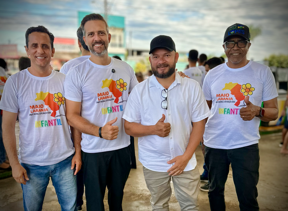 image-2 Delegado Lucas Torres reforça luta contra exploração sexual infantil em caminhada de conscientização em Buritis